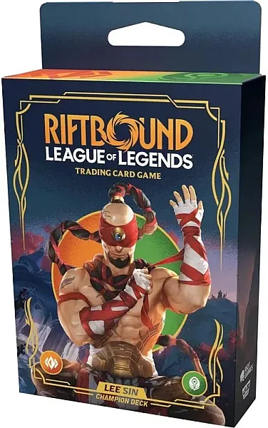 RIFTBOUND: LEAGUE OF LEGENDS TCG ORIGINS CHAMPION DECK - LEE SIN - EN
